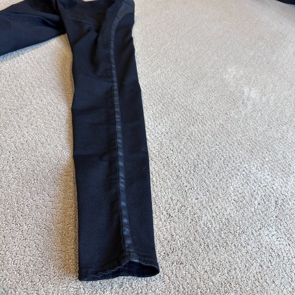 AG Adriano Goldschmied Jean Jackson Black Contour Tuxedo Skinny Low Boho Size 31 - Picture 5 of 15